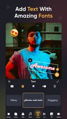 AI Video Editor - Ai effects android App screenshot 1